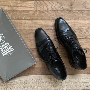 Black Stacy Adams Men’s Dress Shoes